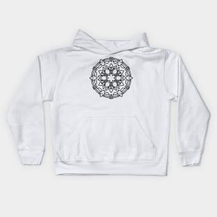 Inspirational MANDALA T-SHIRT MANDALA 124 Kids Hoodie